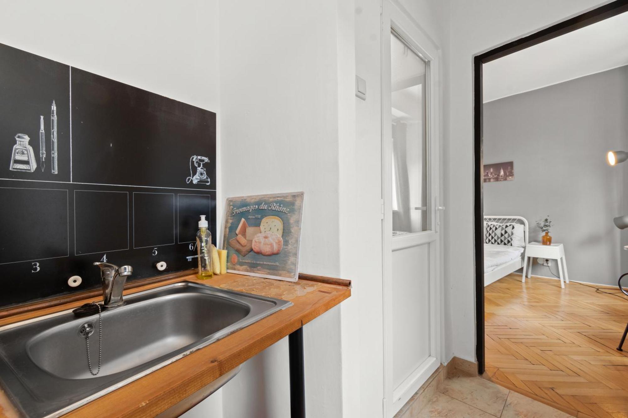 Ferienwohnung Old Town Studio 23B Bukarest Exterior foto